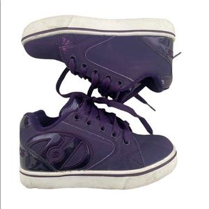 Heelys Purple Skating Sneakers with wheels and laces Size 13